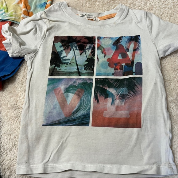 3 T Colorful Kids Graphic T-Shirts Set of 5 - Picture 10 of 11